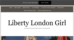 Desktop Screenshot of libertylondongirl.com