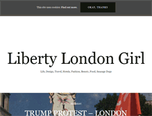 Tablet Screenshot of libertylondongirl.com